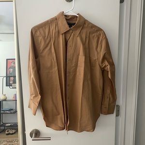 Tan banana republic button up